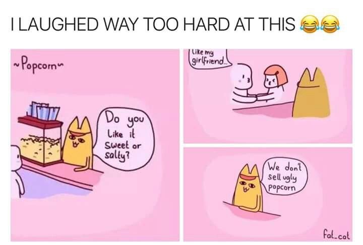 Мем про уродливый попкорн