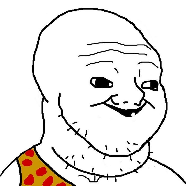 Умственно отсталый Wojak