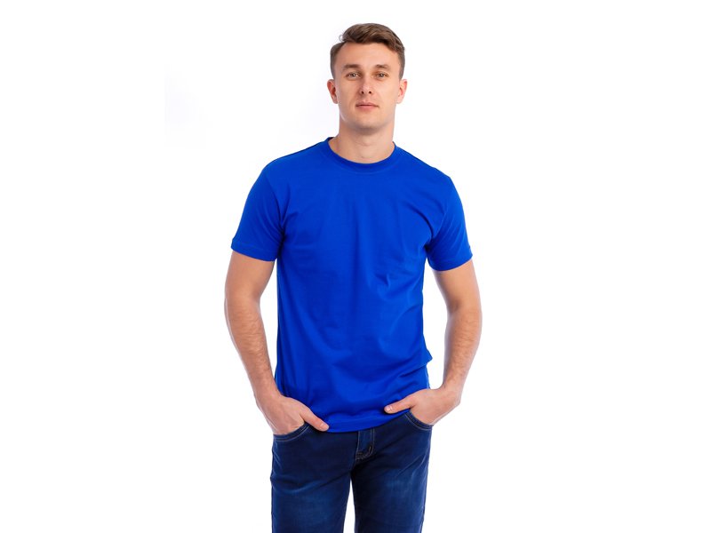 Майка мужская синяя
