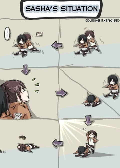 Атака титанов фан комиксы