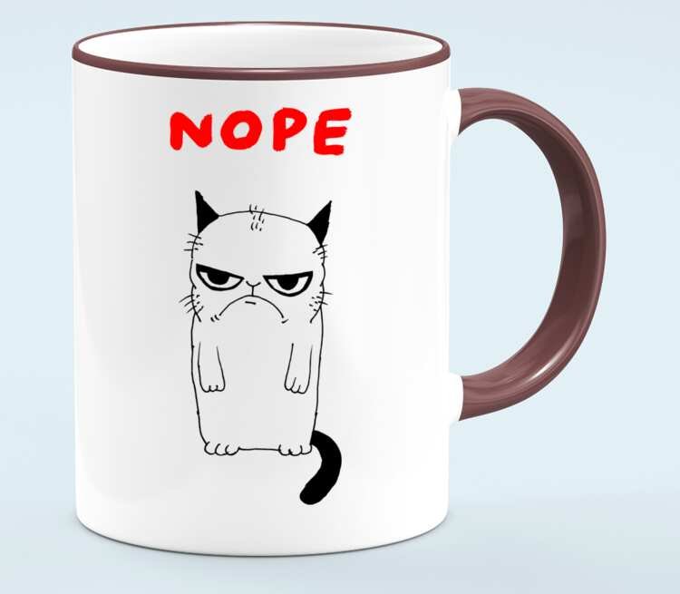 Кружка Grumpy Cat - nope