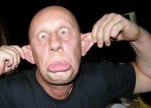 Про лысого мужика с улыбкой