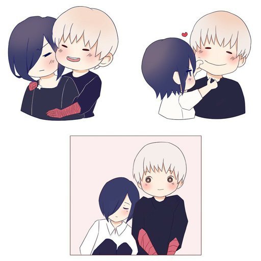 Токийский гуль Тоука и Канеки