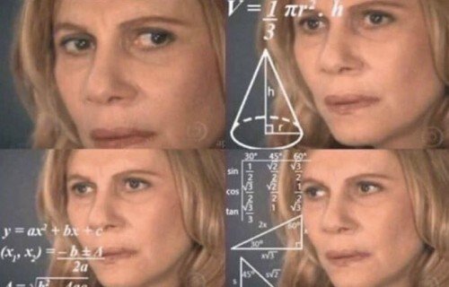 Девушка расчеты