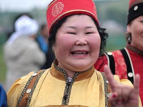 Бурятские женщины