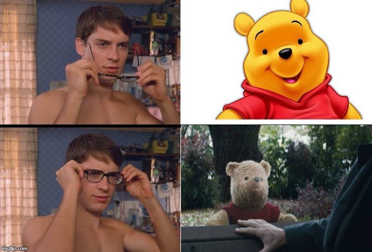 Питер Паркер в очках Мем