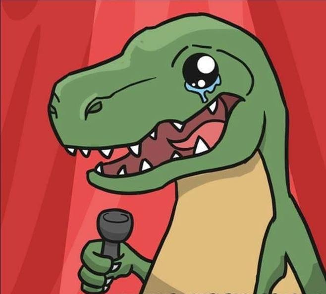 Динозавр стендап