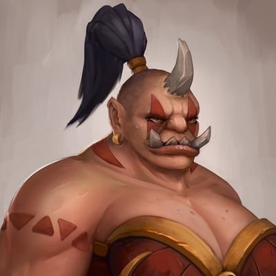 Женщина огр Warcraft