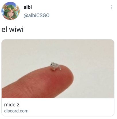 Крошечный кот на пальце