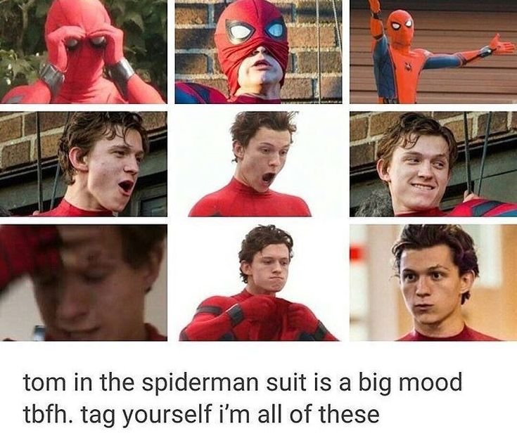 Том Холланд мемы