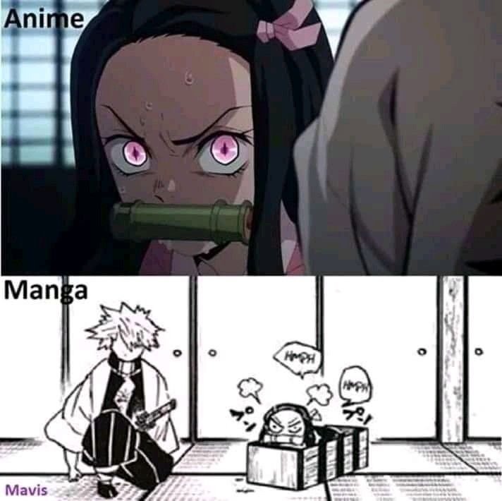 Мемы по клинок рассекающий демонов