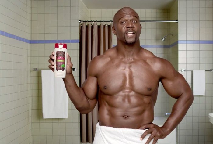 Терри Крюс реклама old Spice