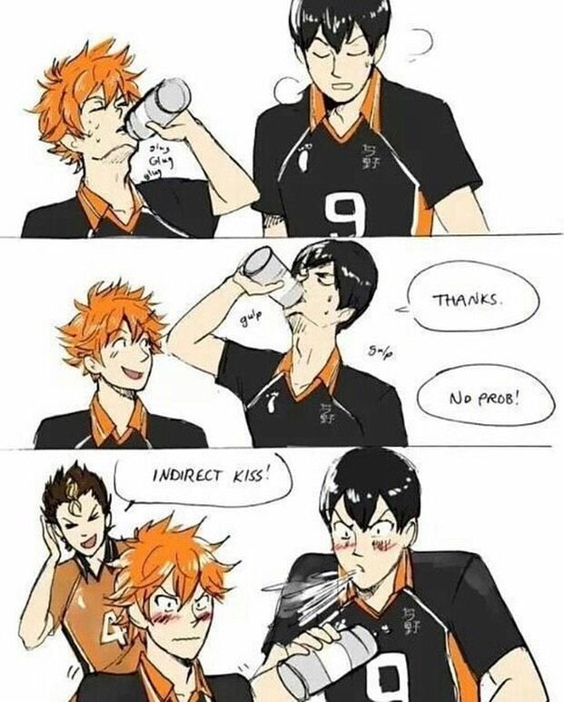 Волейбол Хината и Кагеяма