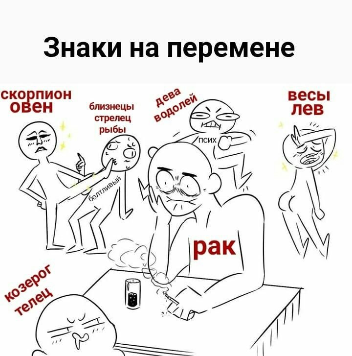 Спокойный и бешеный человек