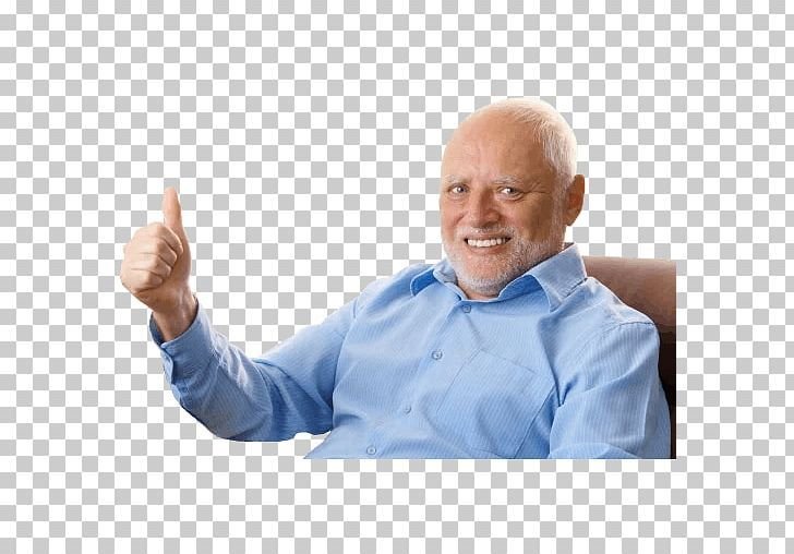 Человек показывает палец вверх