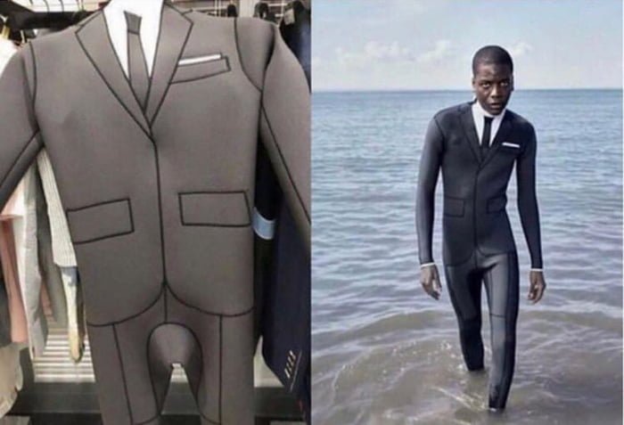 Костюм плавательный прикол