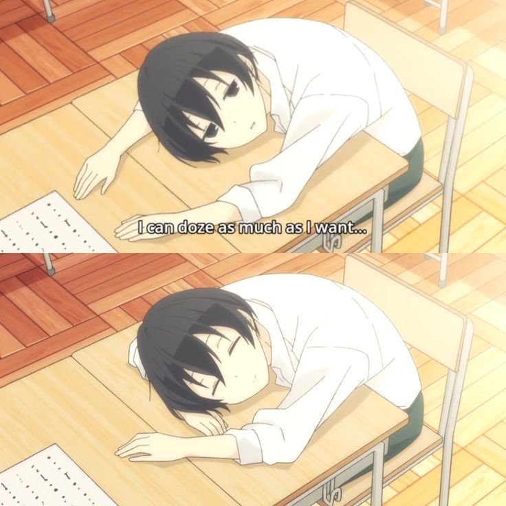 Аниме ленивый Танака кун