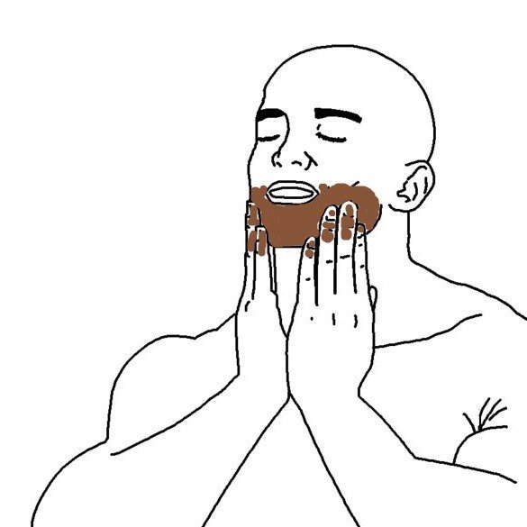 Мем с обмазыванием лица