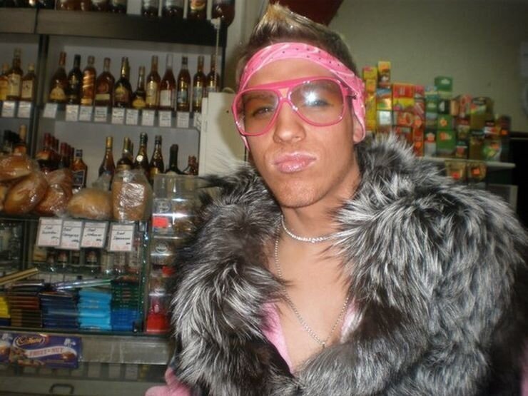 Гламурный парень