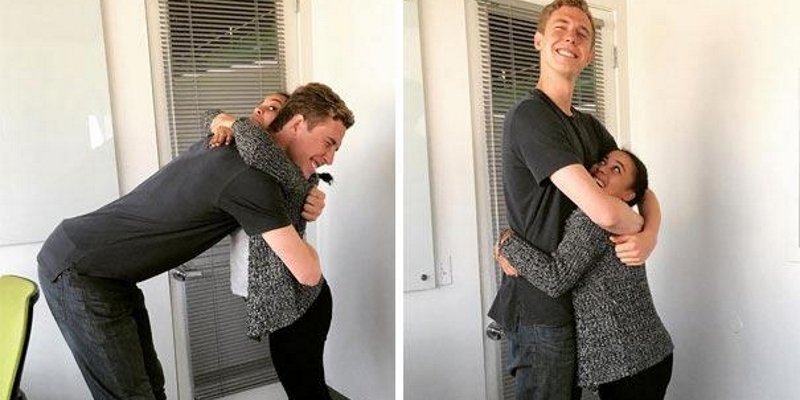 Невысокий человек