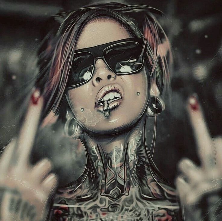 Девушки с татуировками