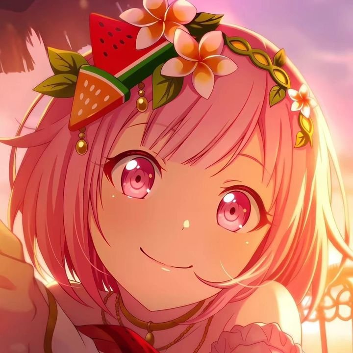 Милая аниме девочка