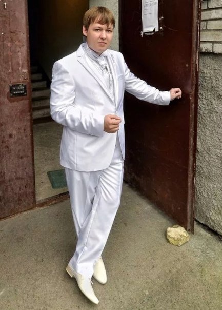 Деревенский свадебный костюм