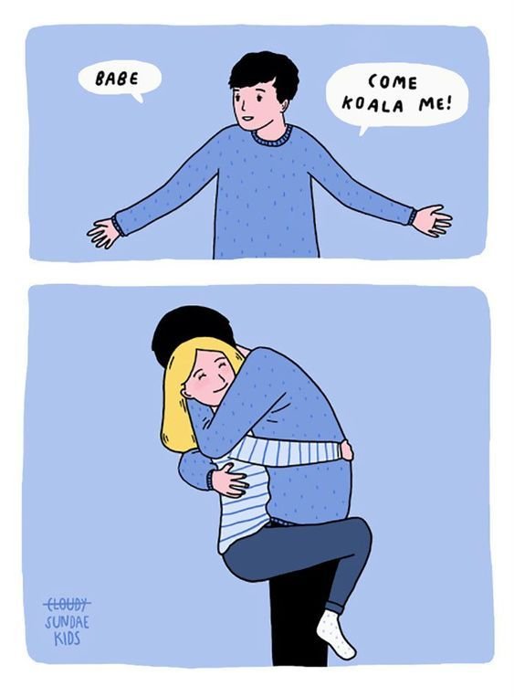 Обнимашки Мем