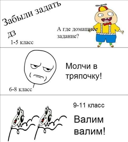 Мемы про школу