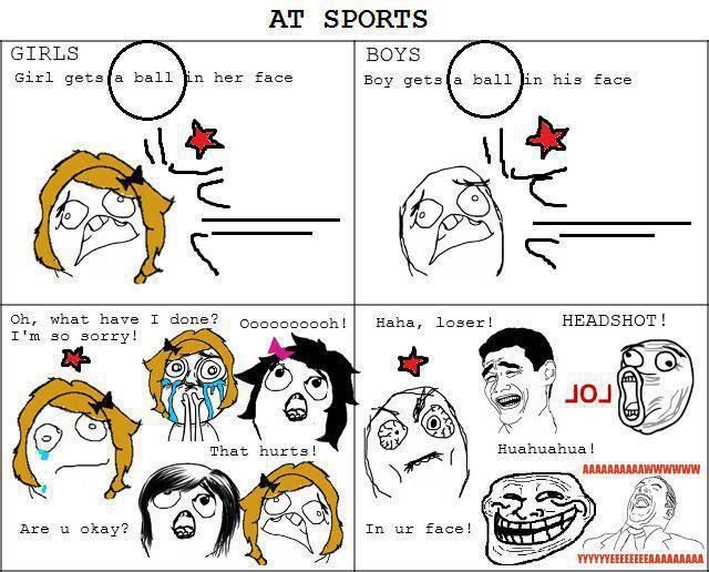 Мемы про девочек и мальчиков в школе