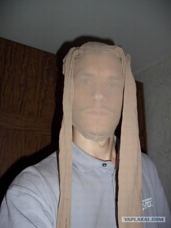 Челка на голове