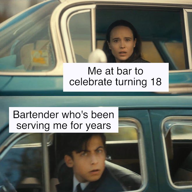 Академия Амбрелла Ваня и пятый Мем