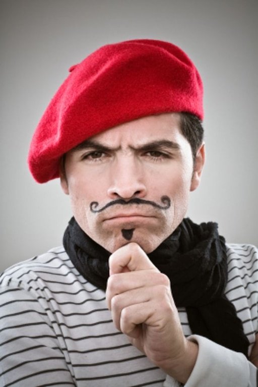 Мужчина в Красном берете