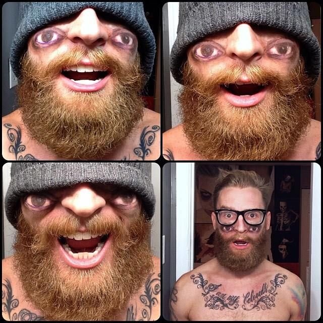 Прикольная борода