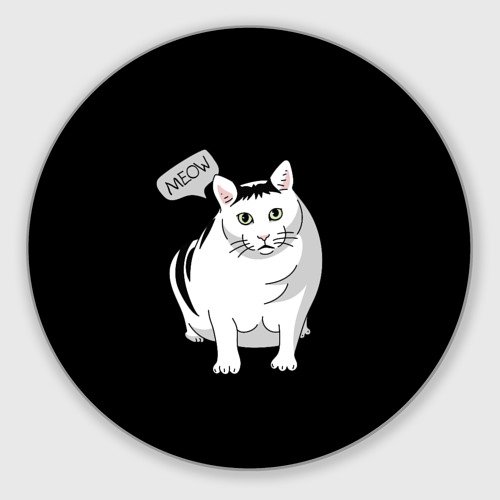 Коврик для мыши с котом Мем