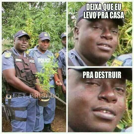 Негр полицейский