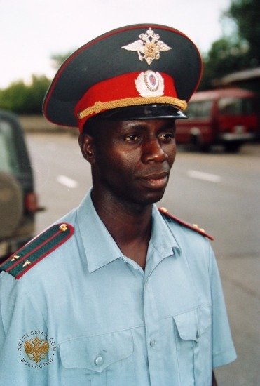 Негры в Российской полиции