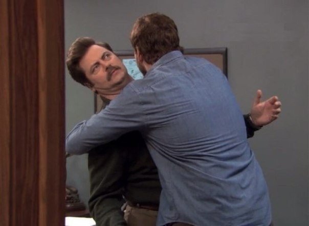 Объятия Мем