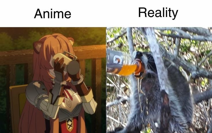 Аниме против реальности