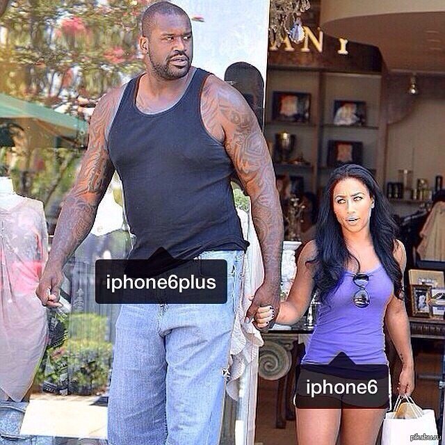 Шакил о'Нил с женой