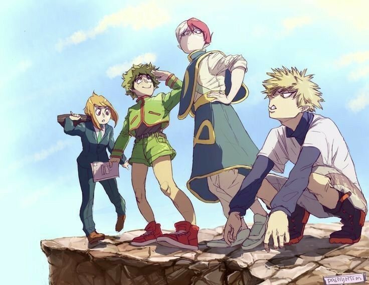 Наруто и Хантер х Хантер