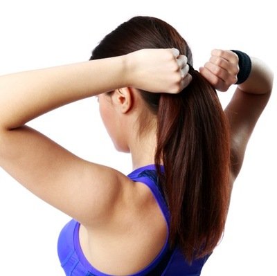 Девушка с хвостом