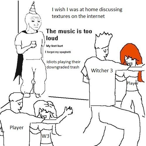 Мем человек в углу