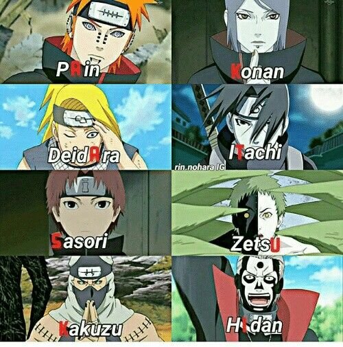 Наруто приколы про Акацуки