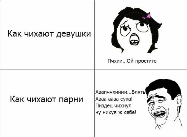 Мемы про чихание