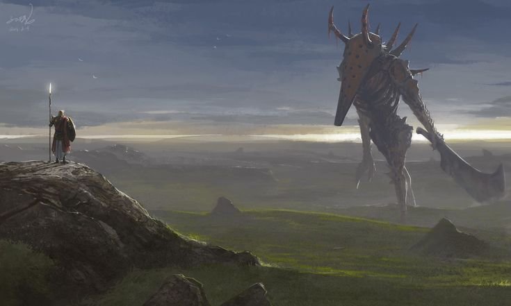 Гигантские существа арт