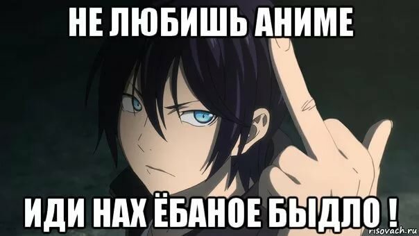 Анимешники идите нахуй