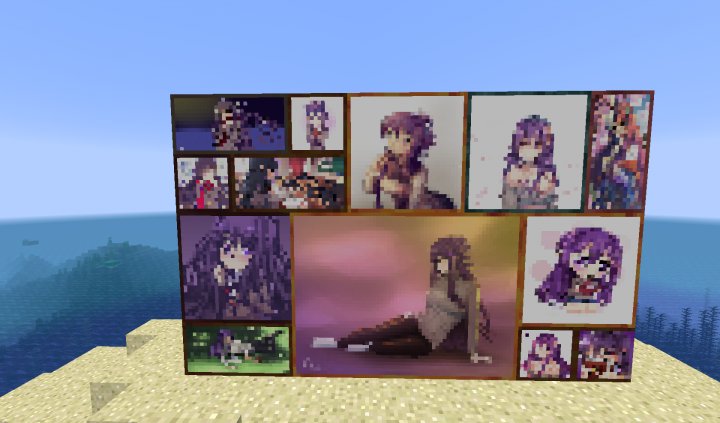 Мод на картины в майнкрафт