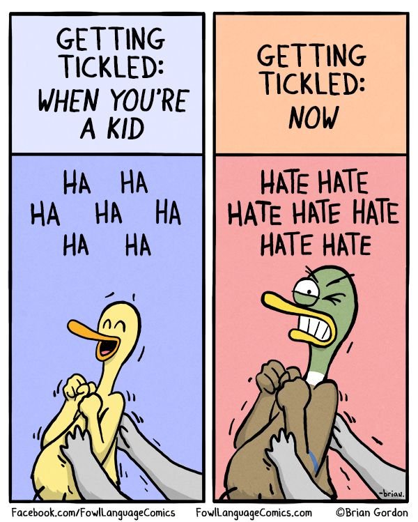 Щекотка утки