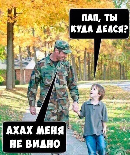 Смешной камуфляж